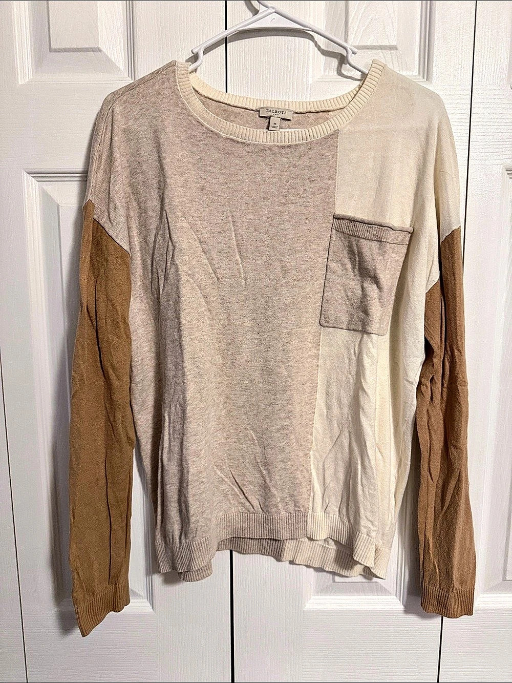Talbots Color Block Sweater
